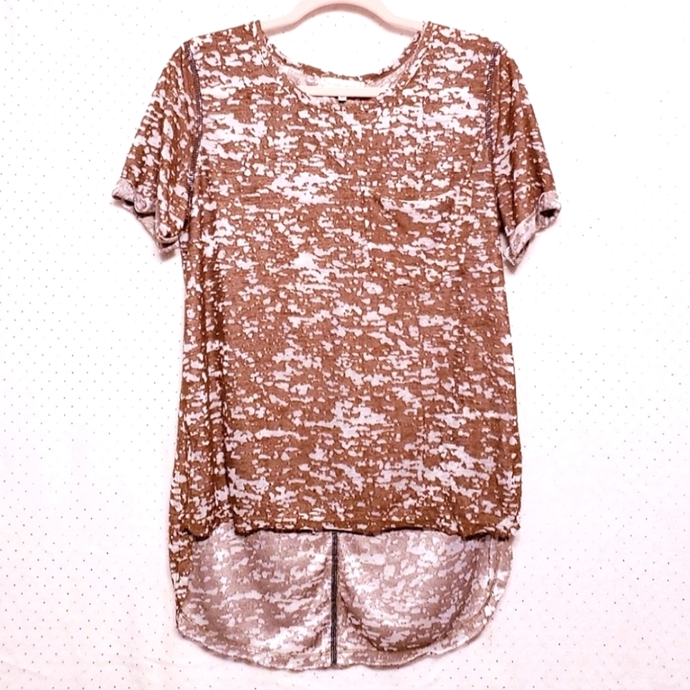 Burnout Tee * Anthropologie * Gilded Intent * Sz S *